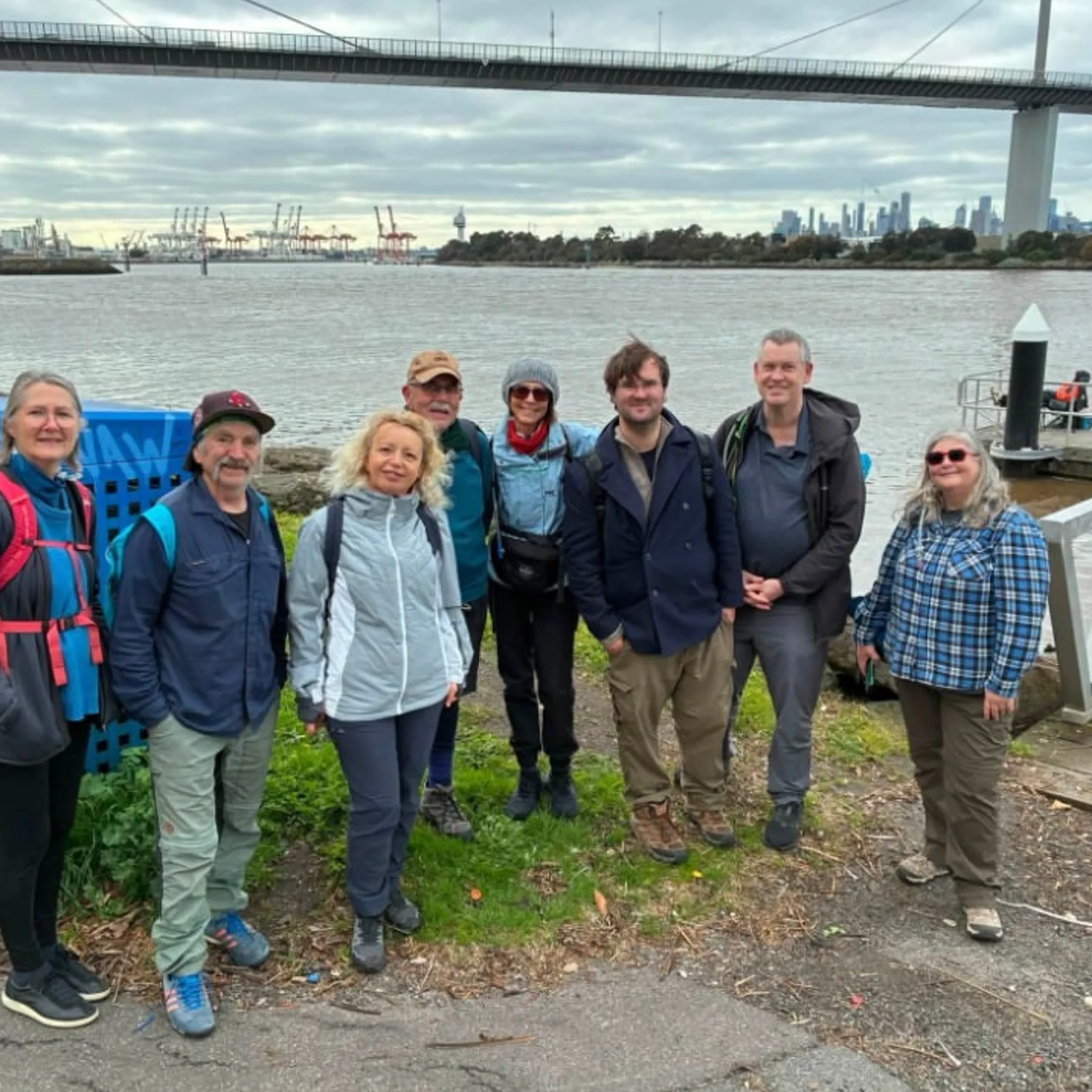group walking activity in melbourne