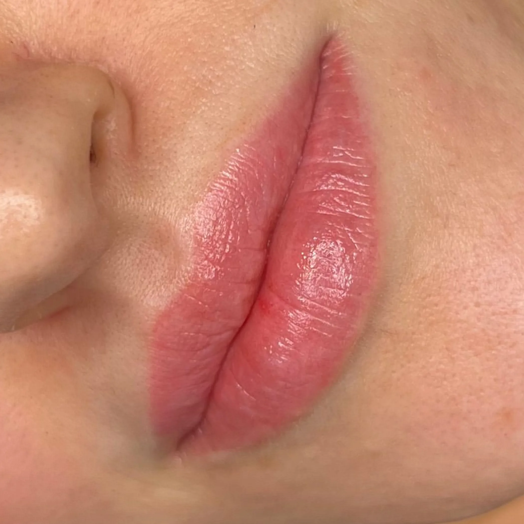 cosmetic lip tattoo results
